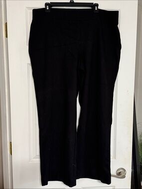 Anne Klein Black Boot Cut Pants
